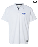 Western HS Boys Basketball Block - Mens Oakley Polo