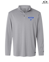 Western HS Boys Basketball Block - Mens Oakley Quarter Zip