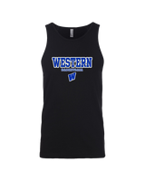Western HS Boys Basketball Block - Tank Top
