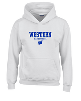 Western HS Boys Basketball Block - Unisex Hoodie
