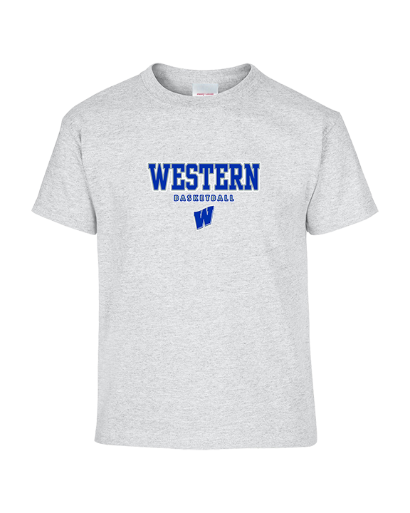 Western HS Boys Basketball Block - Youth Shirt