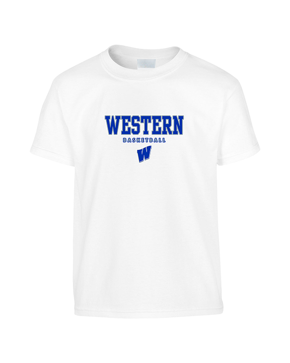 Western HS Boys Basketball Block - Youth Shirt