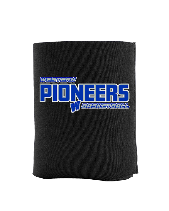 Western HS Boys Basketball Bold - Koozie
