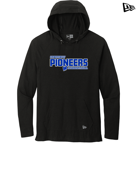 Western HS Boys Basketball Bold - New Era Tri-Blend Hoodie