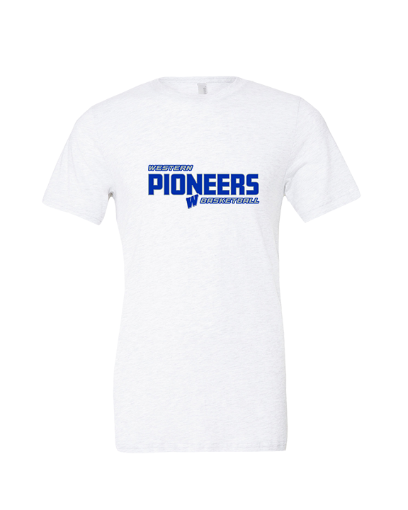 Western HS Boys Basketball Bold - Tri - Blend Shirt