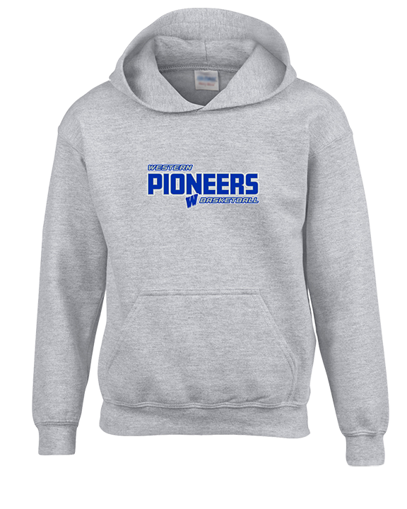 Western HS Boys Basketball Bold - Unisex Hoodie