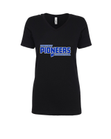 Western HS Boys Basketball Bold - Womens Vneck