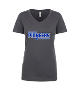 Western HS Boys Basketball Bold - Womens Vneck