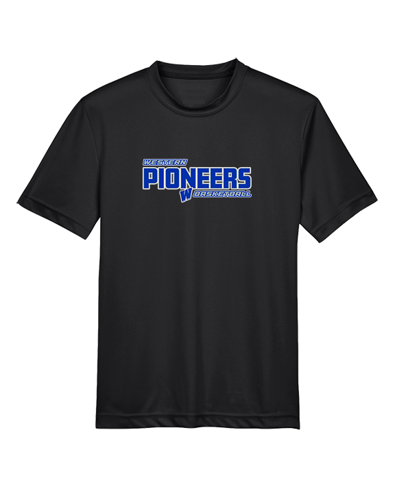 Western HS Boys Basketball Bold - Youth Performance Shirt