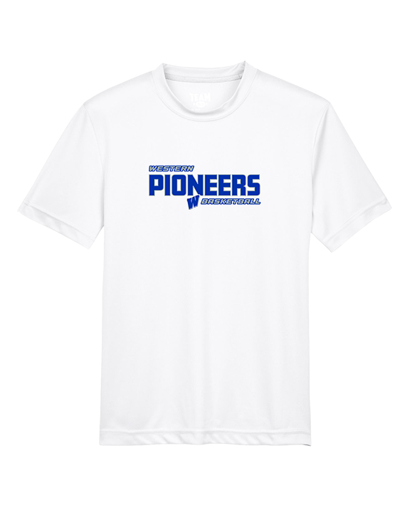 Western HS Boys Basketball Bold - Youth Performance Shirt