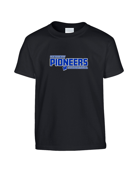 Western HS Boys Basketball Bold - Youth Shirt