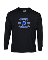 Western HS Boys Basketball Curve - Cotton Longsleeve
