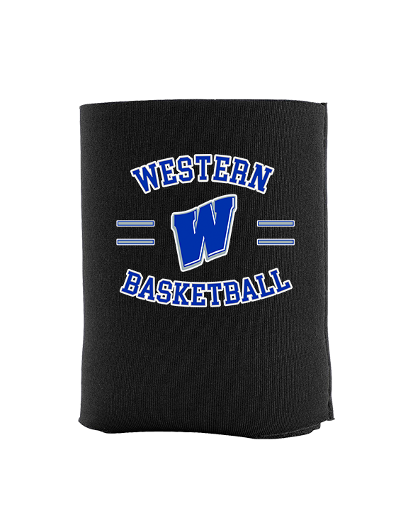 Western HS Boys Basketball Curve - Koozie