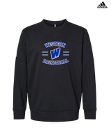Western HS Boys Basketball Curve - Mens Adidas Crewneck