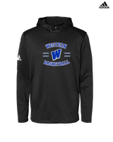 Western HS Boys Basketball Curve - Mens Adidas Hoodie