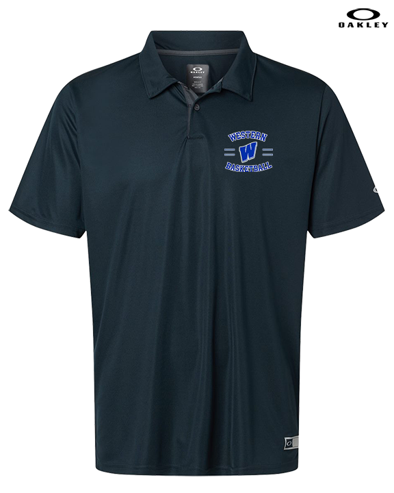 Western HS Boys Basketball Curve - Mens Oakley Polo