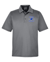 Western HS Boys Basketball Curve - Mens Polo