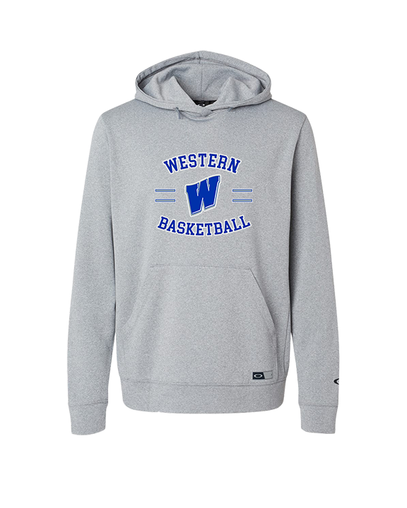 Western HS Boys Basketball Curve - Oakley Performance Hoodie