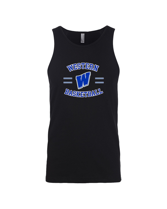 Western HS Boys Basketball Curve - Tank Top