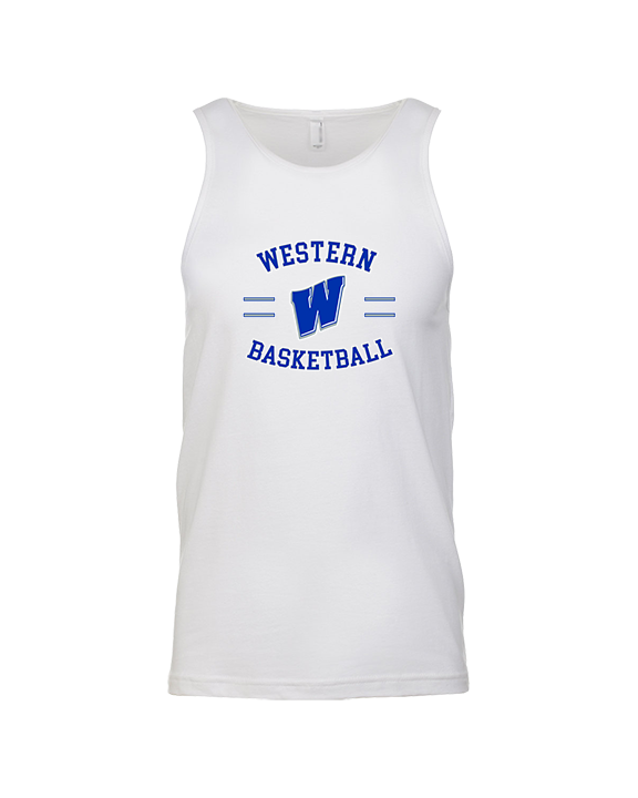 Western HS Boys Basketball Curve - Tank Top