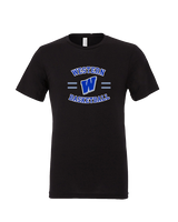Western HS Boys Basketball Curve - Tri - Blend Shirt