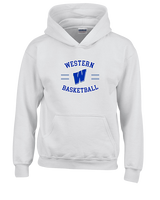 Western HS Boys Basketball Curve - Unisex Hoodie
