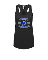 Western HS Boys Basketball Curve - Womens Tank Top