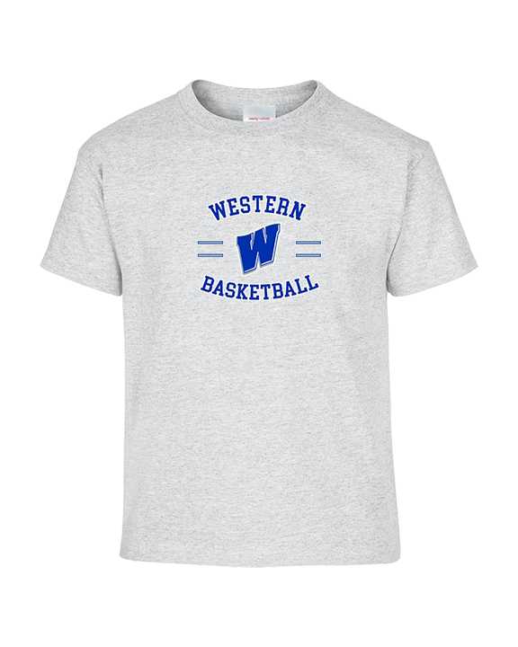 Western HS Boys Basketball Curve - Youth Shirt
