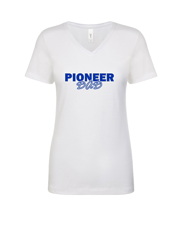 Western HS Boys Basketball Dad - Womens V-Neck