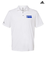 Western HS Boys Basketball Pennant - Mens Adidas Polo