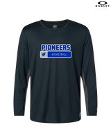 Western HS Boys Basketball Pennant - Mens Oakley Longsleeve