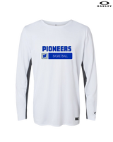 Western HS Boys Basketball Pennant - Mens Oakley Longsleeve