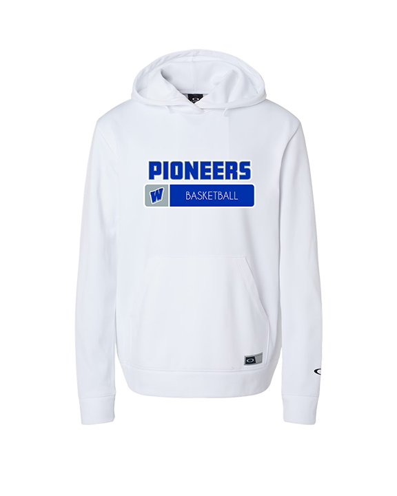 Western HS Boys Basketball Pennant - Oakley Performance Hoodie