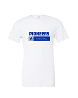 Western HS Boys Basketball Pennant - Tri - Blend Shirt