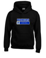 Western HS Boys Basketball Pennant - Unisex Hoodie