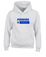 Western HS Boys Basketball Pennant - Unisex Hoodie