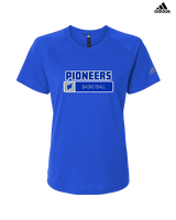 Western HS Boys Basketball Pennant - Womens Adidas Performance Shirt