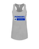 Western HS Boys Basketball Pennant - Womens Tank Top