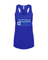 Western HS Boys Basketball Pennant - Womens Tank Top