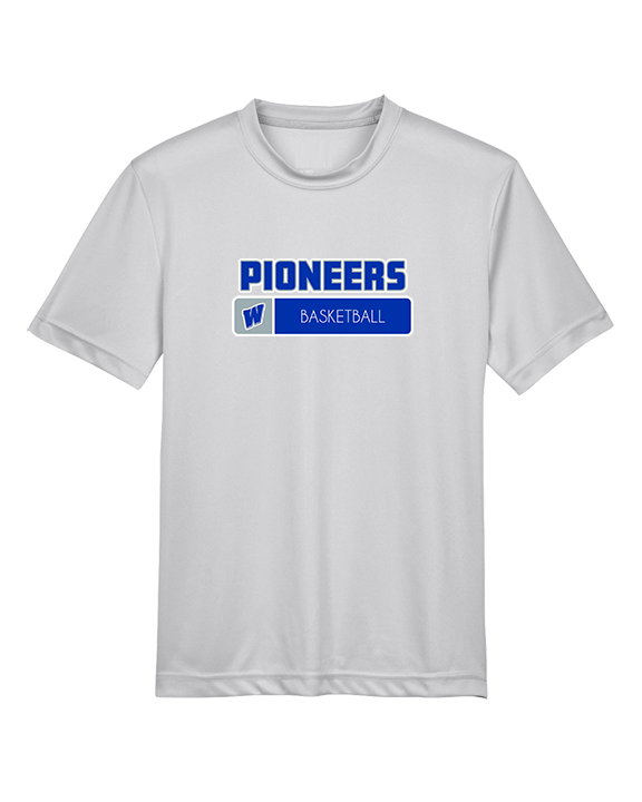 Western HS Boys Basketball Pennant - Youth Performance Shirt