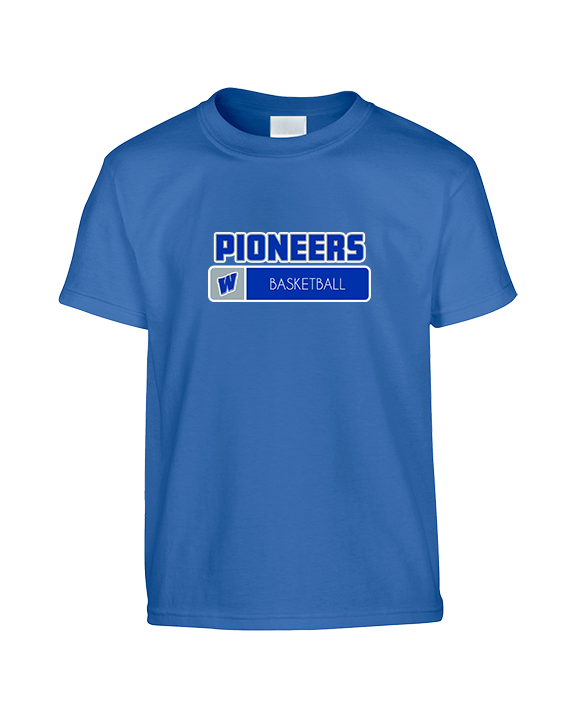 Western HS Boys Basketball Pennant - Youth Shirt
