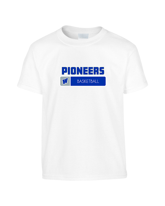 Western HS Boys Basketball Pennant - Youth Shirt