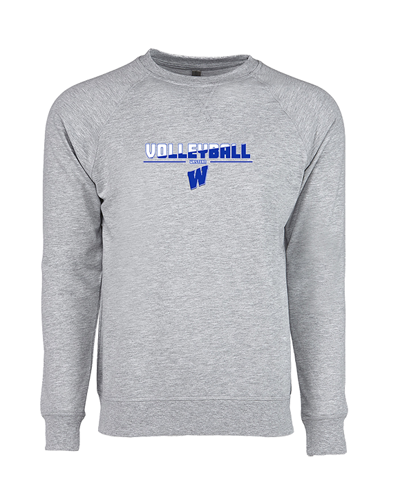 Western HS Boys Volleyball Cut - Crewneck Sweatshirt