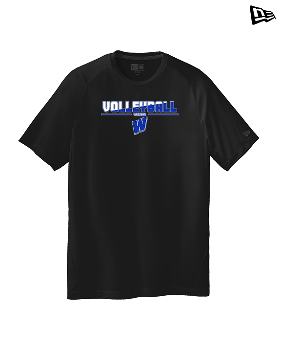 Western HS Boys Volleyball Cut - New Era Performance Shirt