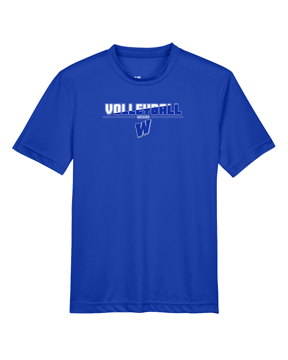 Western HS Boys Volleyball Cut - Youth Performance Shirt