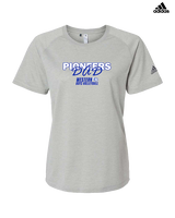 Western HS Boys Volleyball Dad - Womens Adidas Performance Shirt
