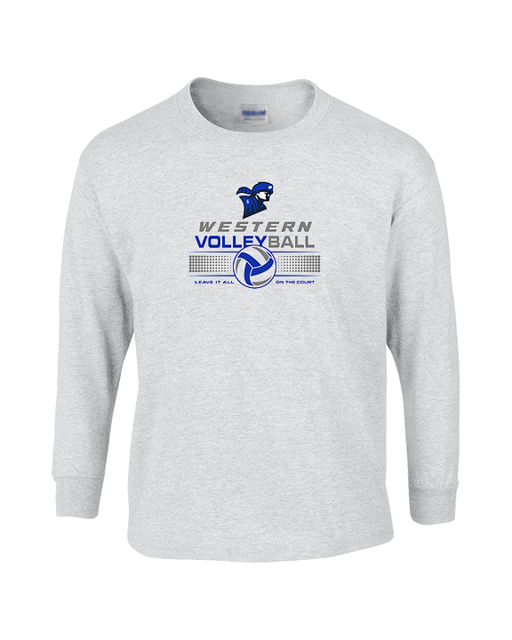 Western HS Boys Volleyball Leave It - Cotton Longsleeve