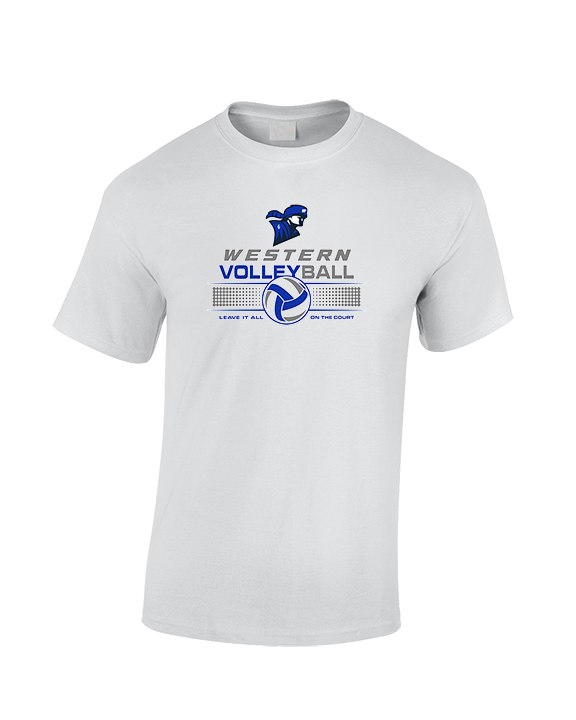 Western HS Boys Volleyball Leave It - Cotton T-Shirt