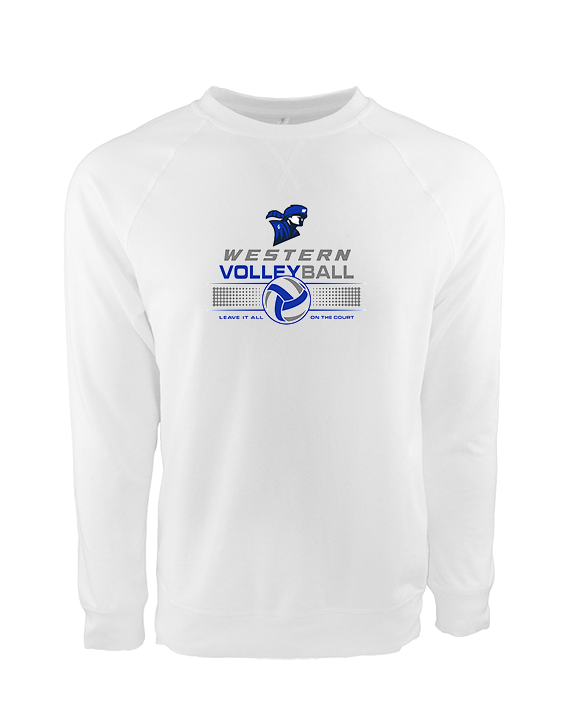 Western HS Boys Volleyball Leave It - Crewneck Sweatshirt