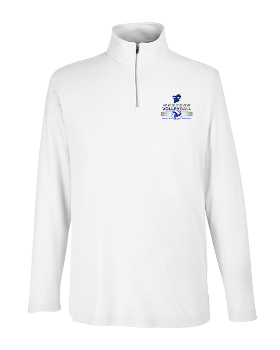 Western HS Boys Volleyball Leave It - Mens Quarter Zip